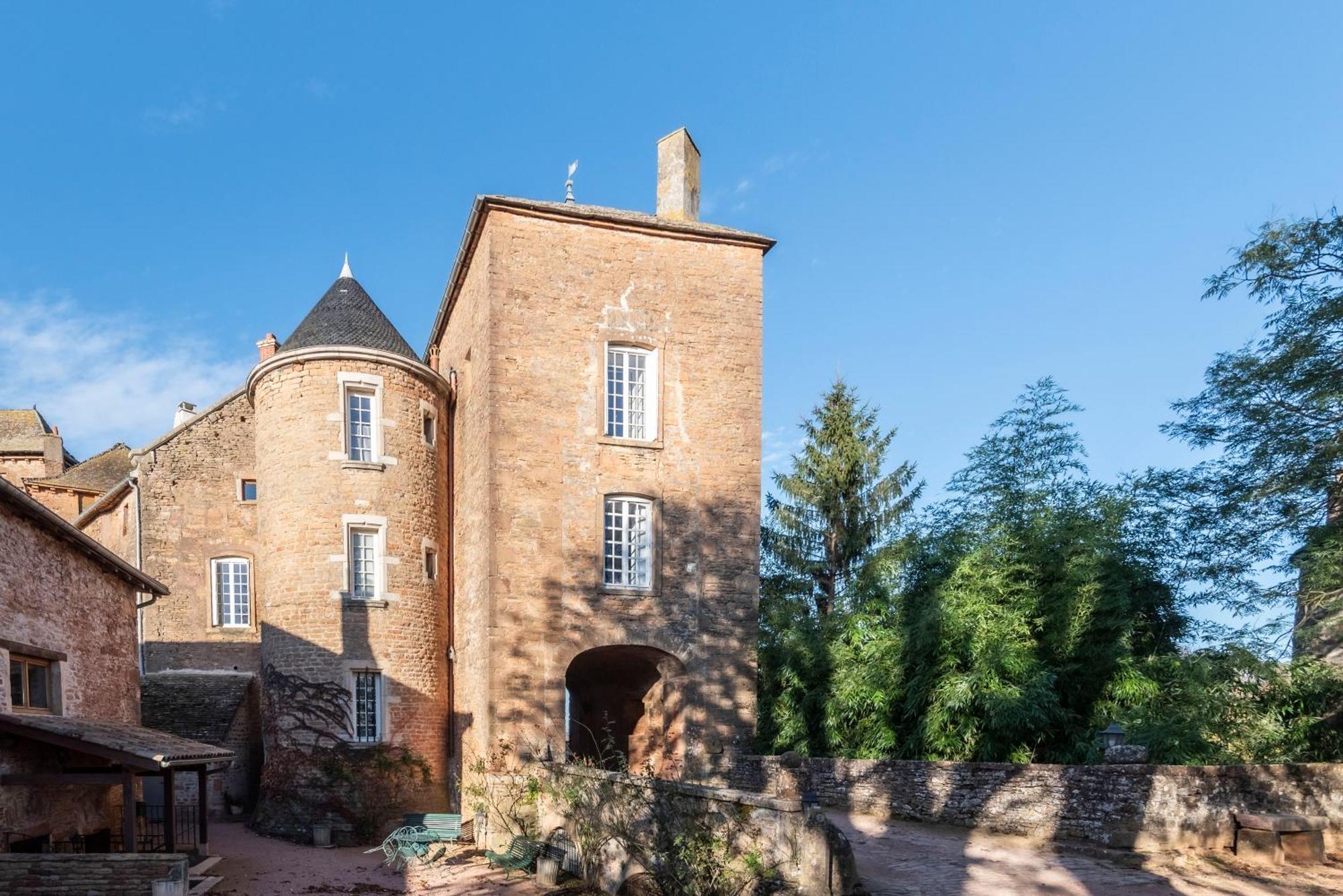 Chateau De Salornay Hurigny Exterior photo